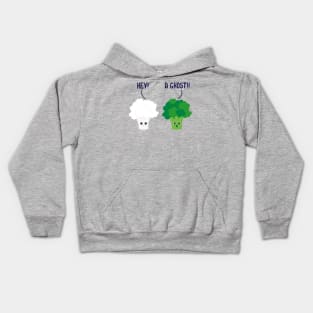 Ghost Broccoli Kids Hoodie